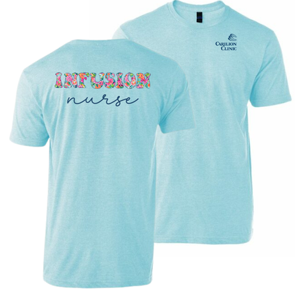 Carilion Clinic - Wish You Were In Hawaii Nurse - Tultex T-Shirt