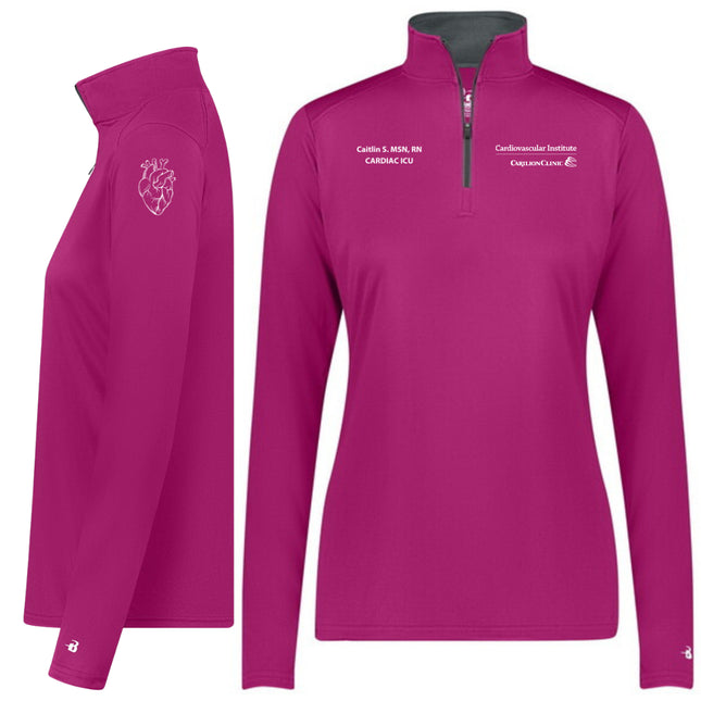 Carilion Clinic CVI Badger Sport Women's Quarter Zip