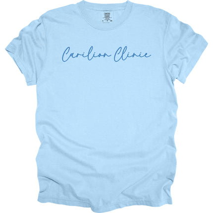 Carilion Clinic Cursive Writing Print - Comfort Colors T-Shirt
