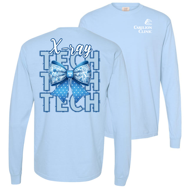 Carilion Clinic X-Ray Tech Blue Bow