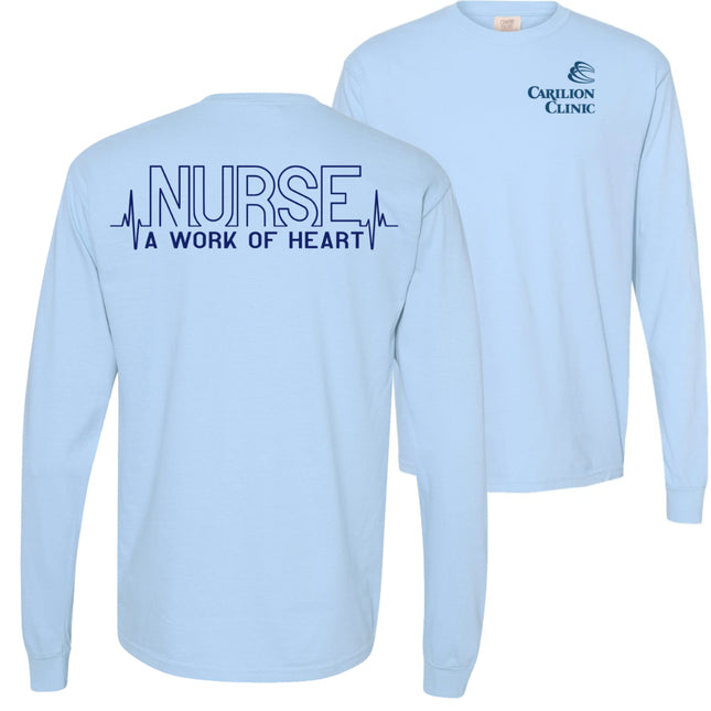 Carilion Clinic Long Sleeve and Sweatshirts - Nurse Heartbeat