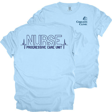 Carilion Clinic Nurse Heartbeat - Comfort Colors T-Shirt
