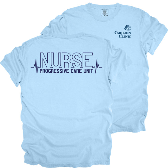 Carilion Clinic Nurse Heartbeat - Comfort Colors T-Shirt
