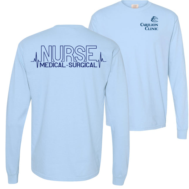 Carilion Clinic Long Sleeve and Sweatshirts - Nurse Heartbeat
