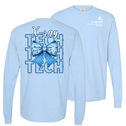 Carilion Clinic X-Ray Tech Blue Bow