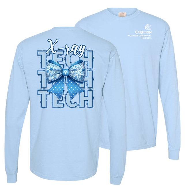 Carilion Clinic X-Ray Tech Blue Bow
