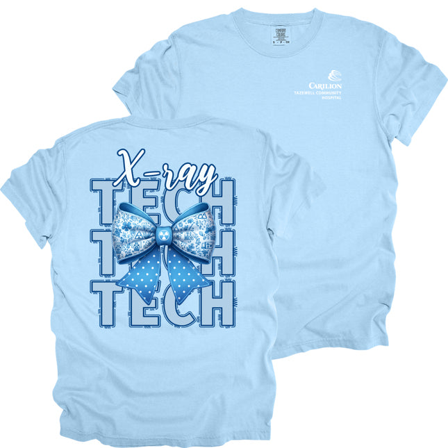 Carilion Clinic X-Ray Tech Blue Bow