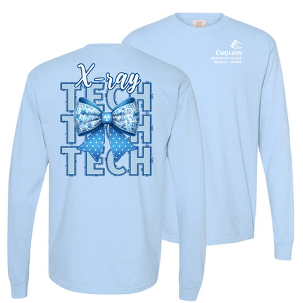 Carilion Clinic X-Ray Tech Blue Bow