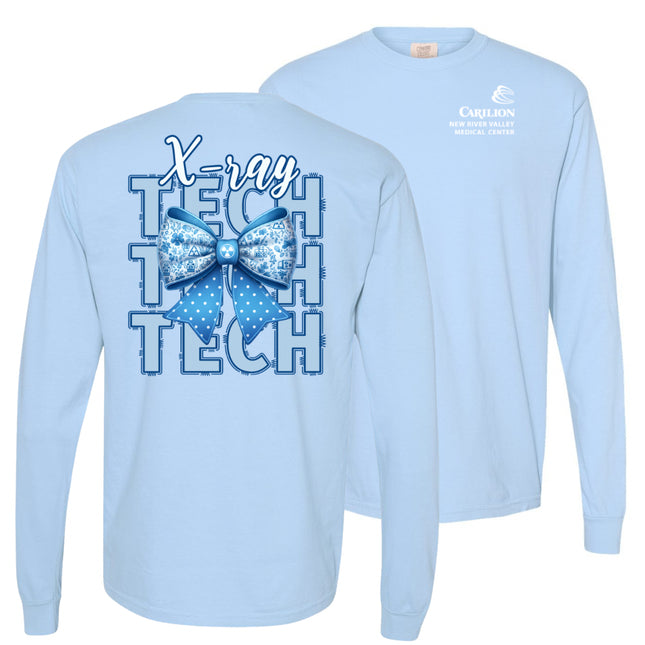 Carilion Clinic X-Ray Tech Blue Bow