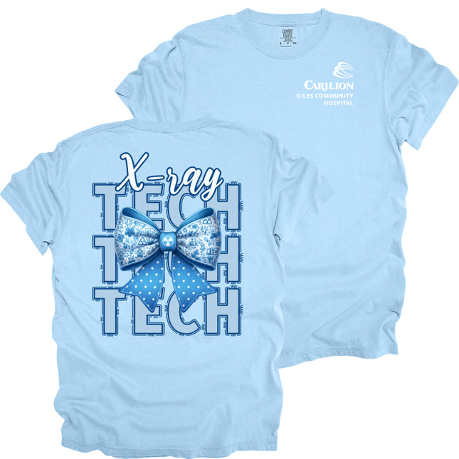 Carilion Clinic X-Ray Tech Blue Bow