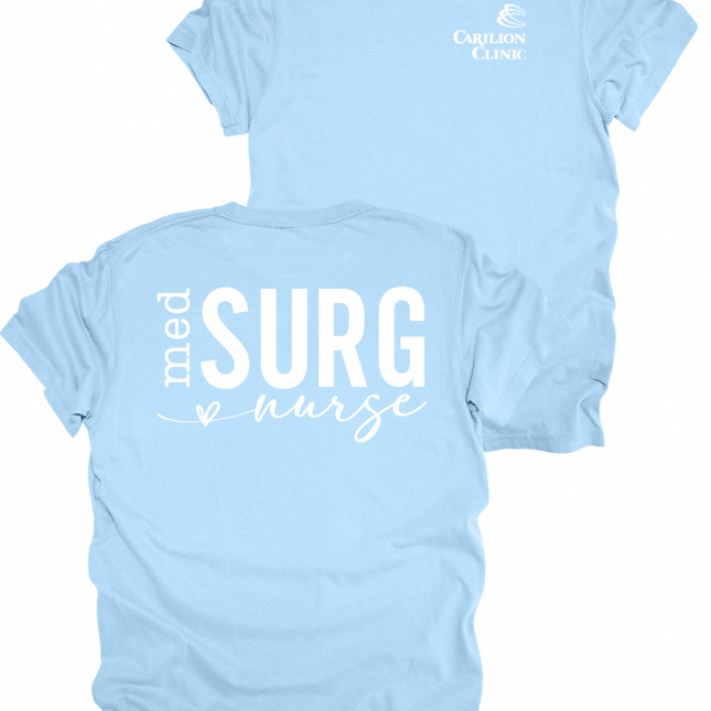 Carilion Clinic MedSurg Heart Nurse - Comfort Colors T-Shirt