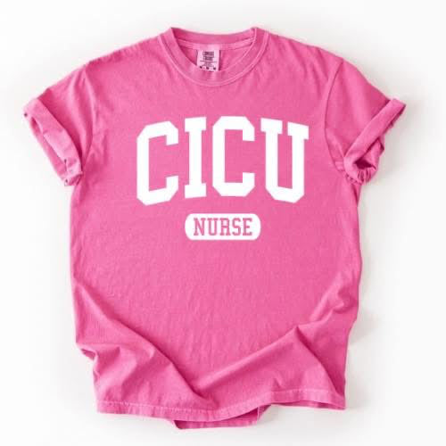 CICU Nurse Collegiate - Comfort Colors