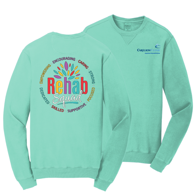 Inpatient Rehab Crewneck Sweatshirts
