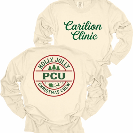 Carilion Clinic Holly Jolly Acute Care Nursing  - Comfort Colors Long Sleeve