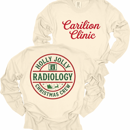 Carilion Clinic Holly Jolly Radiology - Comfort Colors and Tultex Apparel