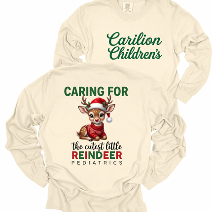 Carilion Children's Holly Jolly Peds - Comfort Colors Long Sleeve