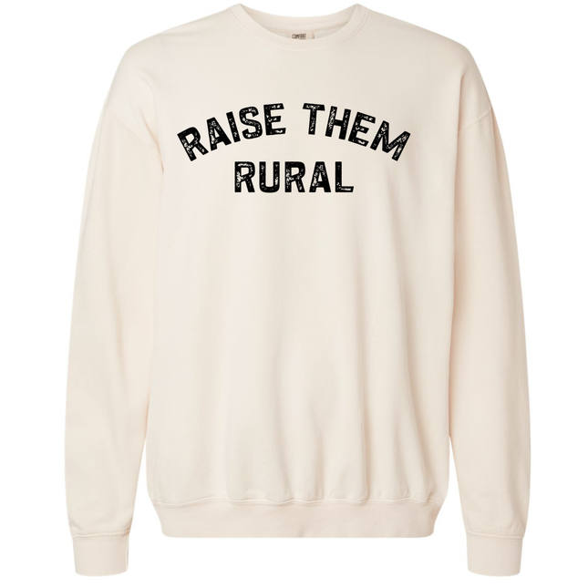 Raise Them Rural - Comfort Colors Apparel