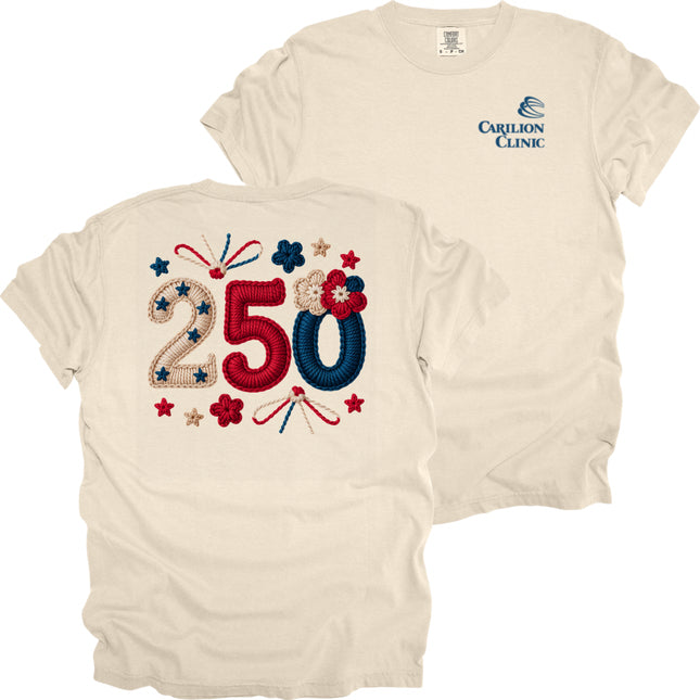 Carilion Clinic America celebration 250 years - Comfort Colors T-Shirt