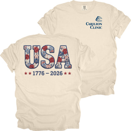 Carilion Clinic America celebration 250 years - Comfort Colors T-Shirt
