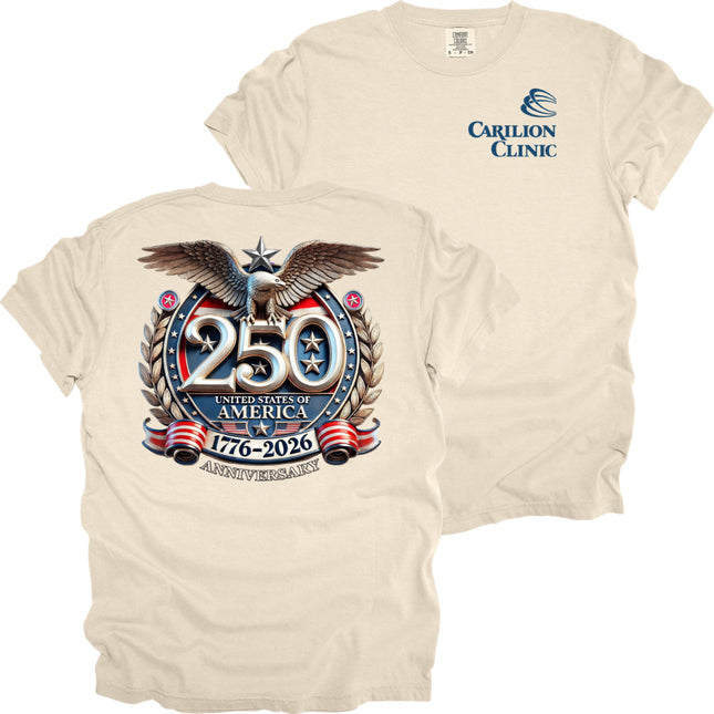 Carilion Clinic America celebration 250 years - Comfort Colors T-Shirt
