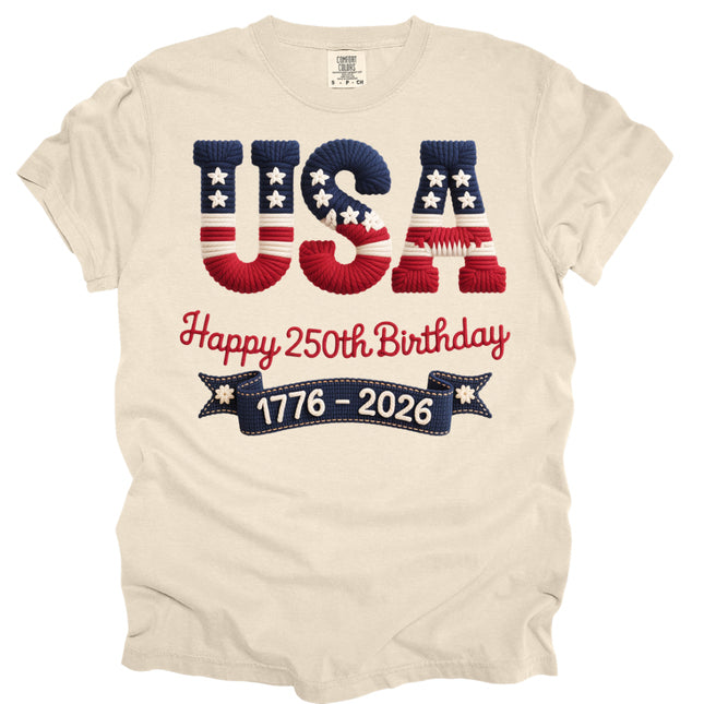 USA 25th Celebration - Comfort Colors Apparel