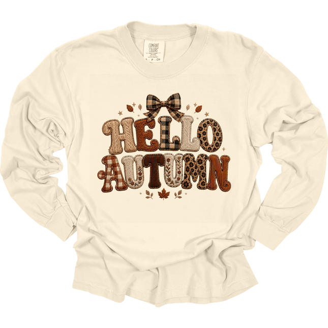 Autumn is My Love Language - Comfort Colors Long Sleeve