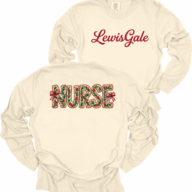 LewisGale Holly Nurse - Comfort Colors and Tultex Apparel