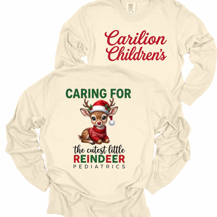 Carilion Children's Holly Jolly Peds - Comfort Colors Long Sleeve