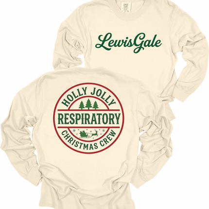 LewisGale Holly Jolly Respiratory - Comfort Colors and Tultex Apparel