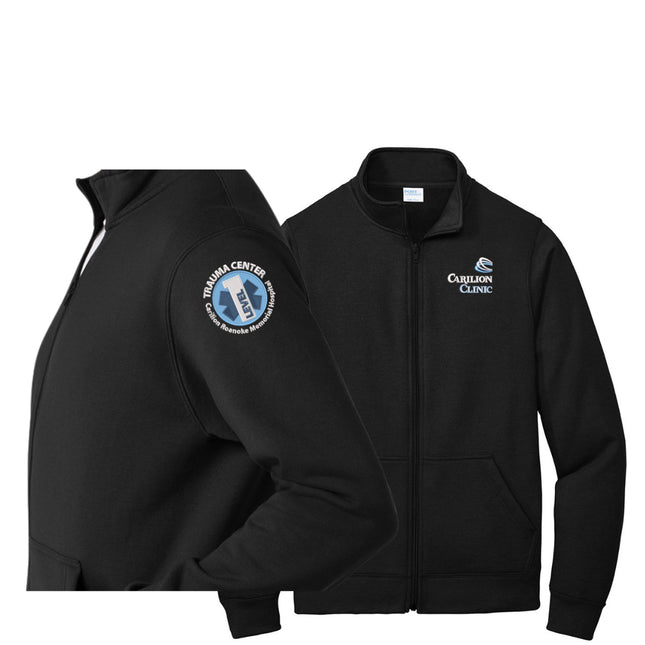 Carilion Clinic Trauma - Fleece Full Zip Jacket - Port & Company