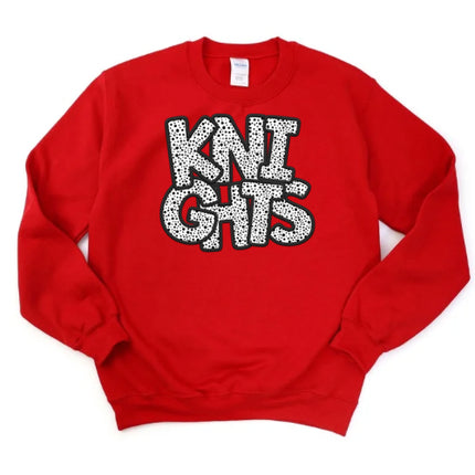 Polka Dot Knights - Gildan Sweatshirt