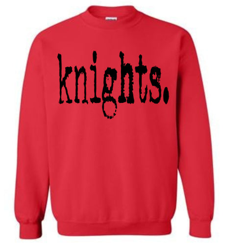 Typewriter Knights - Gildan Sweatshirts