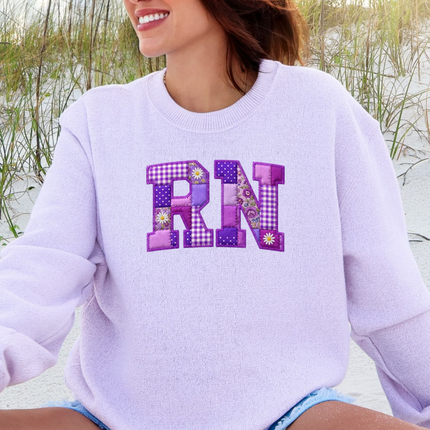 Patchwork Nurse - Lane Seven Nantucket Sweatshirt