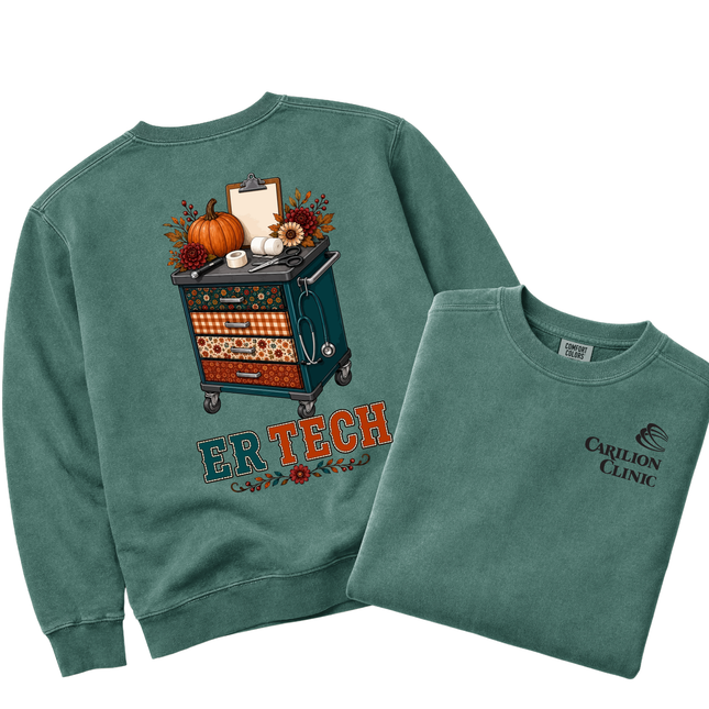 Carilion Clinic Fall ER Tech 2 - Comfort Colors Apparel