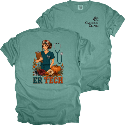 Carilion Clinic Fall ER Tech 1 - Comfort Colors Apparel