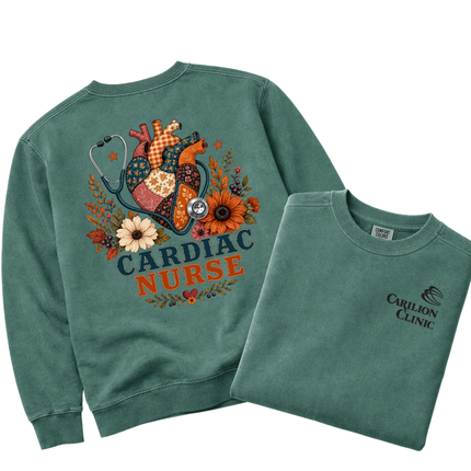 Carilion Clinic Fall Cardiac Nurse - Comfort Colors Apparel