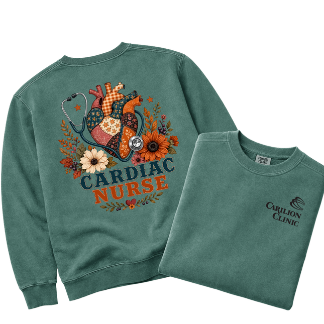 Carilion Clinic Fall Cardiac Nurse - Comfort Colors Apparel