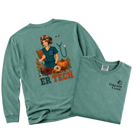 Carilion Clinic Fall ER Tech 1 - Comfort Colors Apparel