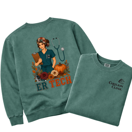 Carilion Clinic Fall ER Tech 1 - Comfort Colors Apparel