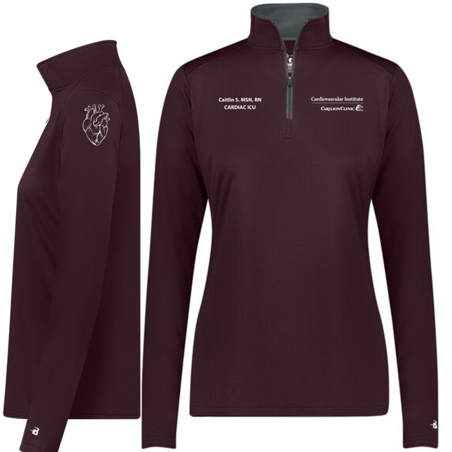 Carilion Clinic CVI Badger Sport Women's Quarter Zip