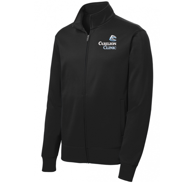 Carilion Clinic Embroidered Polyester Full Zip Jacket