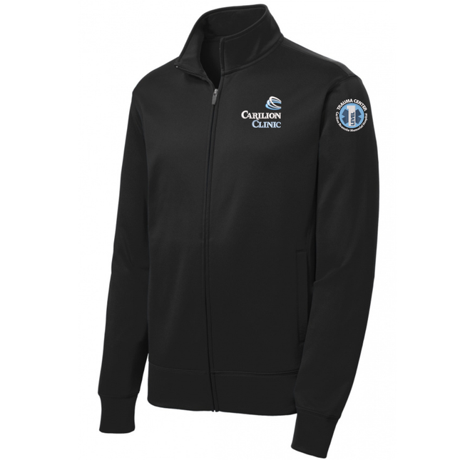 Carilion Clinic Trauma Embroidered Polyester Full Zip Jacket
