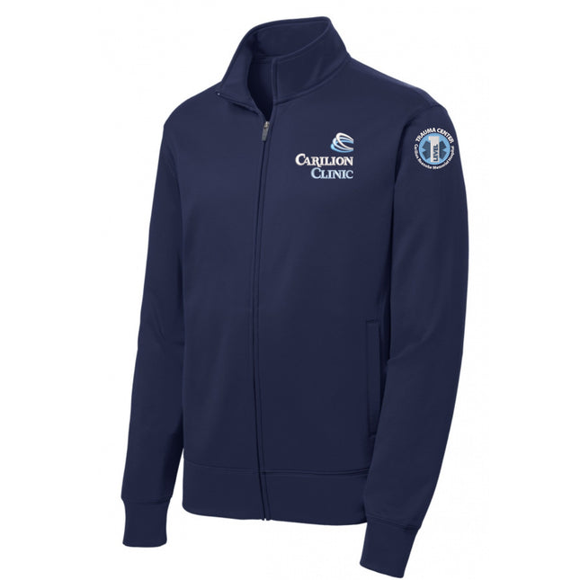 Carilion Clinic Trauma Embroidered Polyester Full Zip Jacket
