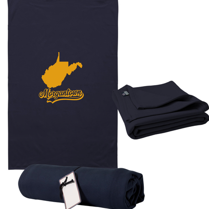 College Town Sweatshirt Blanket - 54x84 inches