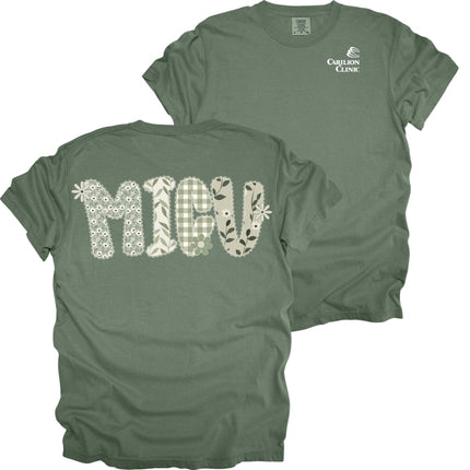 Carilion Clinic Department in Sage Design- Comfort Colors T-Shirt