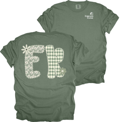 Carilion Clinic Department in Sage Design- Comfort Colors T-Shirt