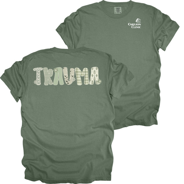 Carilion Clinic Department in Sage Design- Comfort Colors T-Shirt