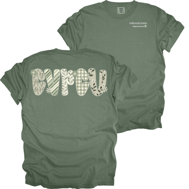 Carilion Clinic Department in Sage Design- Comfort Colors T-Shirt