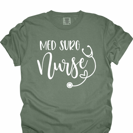 MedSurg Stethoscope - Comfort Colors T-Shirt