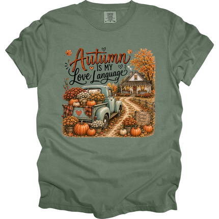Autumn is My Love Language - Comfort Colors T-Shirt